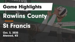 Rawlins County  vs St Francis Game Highlights - Oct. 3, 2020
