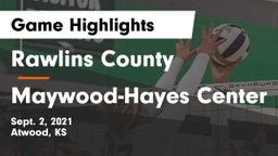 Rawlins County  vs Maywood-Hayes Center Game Highlights - Sept. 2, 2021