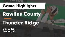 Rawlins County  vs Thunder Ridge  Game Highlights - Oct. 9, 2021