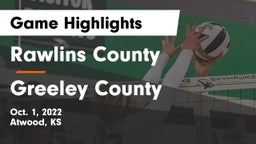 Rawlins County  vs Greeley County  Game Highlights - Oct. 1, 2022
