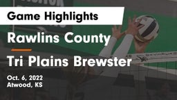 Rawlins County  vs Tri Plains Brewster Game Highlights - Oct. 6, 2022