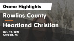 Rawlins County  vs Heartland Christian Game Highlights - Oct. 12, 2023