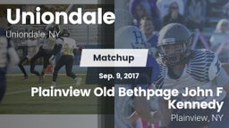 Matchup: Uniondale High vs. Plainview Old Bethpage John F Kennedy  2017