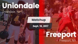 Matchup: Uniondale High vs. Freeport  2017