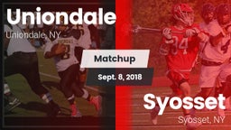 Matchup: Uniondale High vs. Syosset  2018
