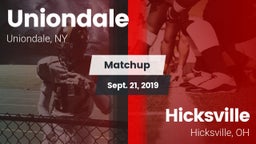 Matchup: Uniondale High vs. Hicksville  2019