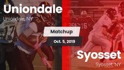 Matchup: Uniondale High vs. Syosset  2019