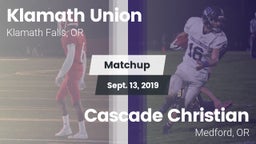 Matchup: Klamath Union High vs. Cascade Christian  2019