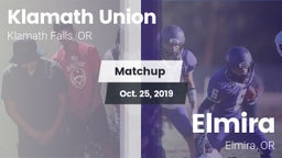 Matchup: Klamath Union High vs. Elmira  2019