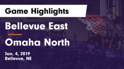 Bellevue East  vs Omaha North  Game Highlights - Jan. 4, 2019