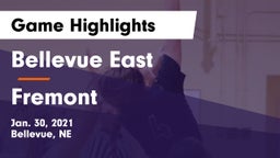 Bellevue East  vs Fremont  Game Highlights - Jan. 30, 2021