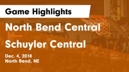 North Bend Central  vs Schuyler Central  Game Highlights - Dec. 4, 2018