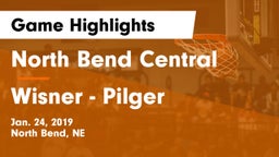 North Bend Central  vs Wisner - Pilger  Game Highlights - Jan. 24, 2019