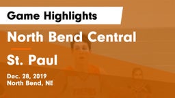 North Bend Central  vs St. Paul  Game Highlights - Dec. 28, 2019