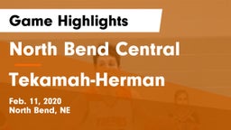 North Bend Central  vs Tekamah-Herman  Game Highlights - Feb. 11, 2020