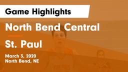 North Bend Central  vs St. Paul  Game Highlights - March 3, 2020