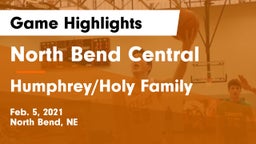 North Bend Central  vs Humphrey/Holy Family  Game Highlights - Feb. 5, 2021