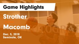 Strother  vs Macomb  Game Highlights - Dec. 5, 2018