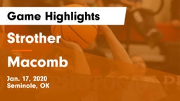 Strother  vs Macomb  Game Highlights - Jan. 17, 2020