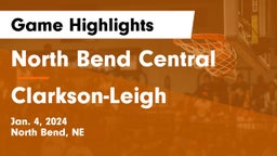North Bend Central  vs Clarkson-Leigh  Game Highlights - Jan. 4, 2024