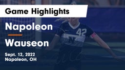 Napoleon vs Wauseon  Game Highlights - Sept. 12, 2022
