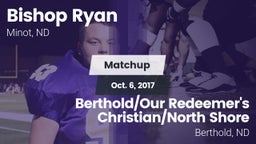 Matchup: Bishop Ryan High vs. Berthold/Our Redeemer's Christian/North Shore  2017