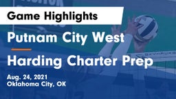 Putnam City West  vs Harding Charter Prep Game Highlights - Aug. 24, 2021