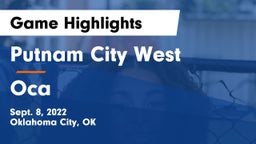 Putnam City West  vs Oca Game Highlights - Sept. 8, 2022