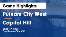 Putnam City West  vs Capitol Hill  Game Highlights - Sept. 19, 2022