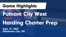 Putnam City West  vs Harding Charter Prep Game Highlights - Sept. 27, 2022