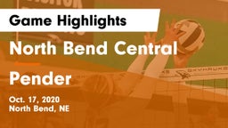 North Bend Central  vs Pender  Game Highlights - Oct. 17, 2020