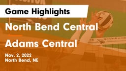 North Bend Central  vs Adams Central  Game Highlights - Nov. 2, 2022