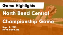 North Bend Central  vs Championship Game Game Highlights - Sept. 9, 2023