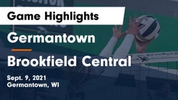 Germantown  vs Brookfield Central  Game Highlights - Sept. 9, 2021