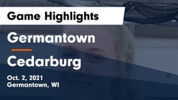 Germantown  vs Cedarburg  Game Highlights - Oct. 2, 2021