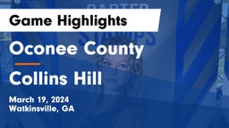 Oconee County  vs Collins Hill  Game Highlights - March 19, 2024