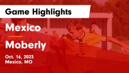 Mexico  vs Moberly  Game Highlights - Oct. 16, 2023