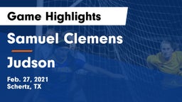 Samuel Clemens  vs Judson  Game Highlights - Feb. 27, 2021