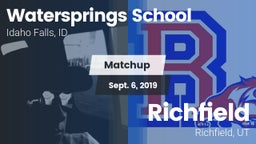Matchup: Watersprings vs. Richfield  2019