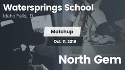 Matchup: Watersprings vs. North Gem 2019