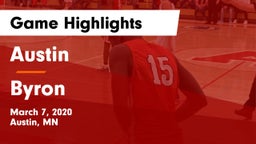 Austin  vs Byron  Game Highlights - March 7, 2020