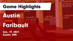 Austin  vs Faribault  Game Highlights - Jan. 19, 2021