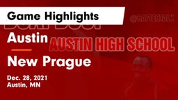 Austin  vs New Prague  Game Highlights - Dec. 28, 2021