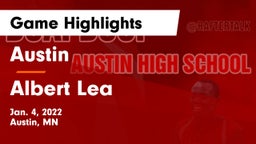 Austin  vs Albert Lea  Game Highlights - Jan. 4, 2022