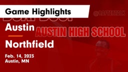 Austin  vs Northfield  Game Highlights - Feb. 14, 2023