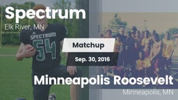 Matchup: Spectrum  vs. Minneapolis Roosevelt  2016