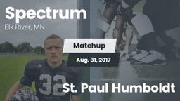 Matchup: Spectrum  vs. St. Paul Humboldt 2017