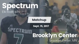 Matchup: Spectrum  vs. Brooklyn Center  2017