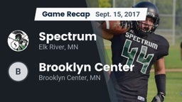 Recap: Spectrum  vs. Brooklyn Center  2017