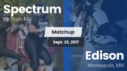 Matchup: Spectrum  vs. Edison  2017
